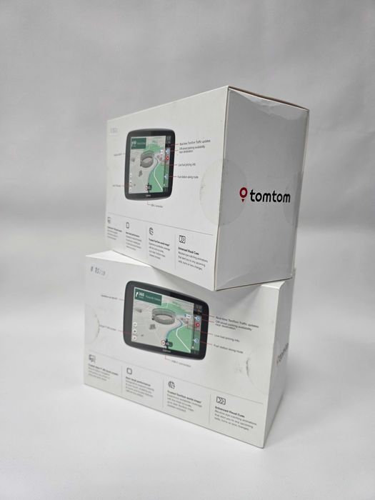 GPS TOMTOM GO Superior 7" HD – Nou, Sigilat, Navigație Premium-2 Buc
