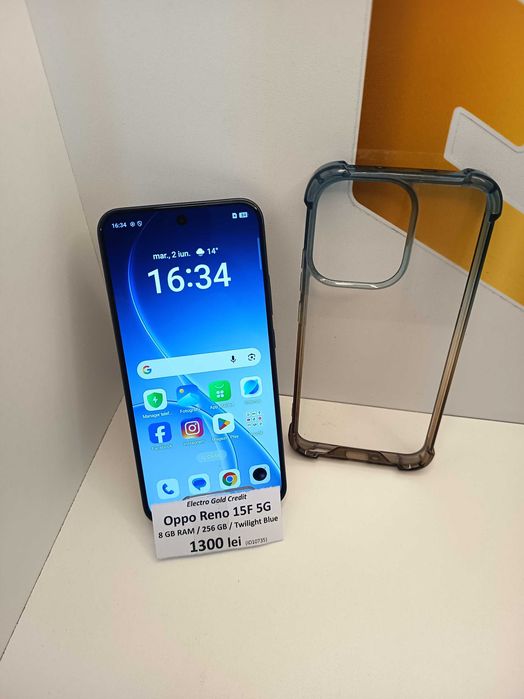 Oppo Reno 15F 5G 8GB RAM/256GB/Twilight Blue/Produs impecabil! ID10735