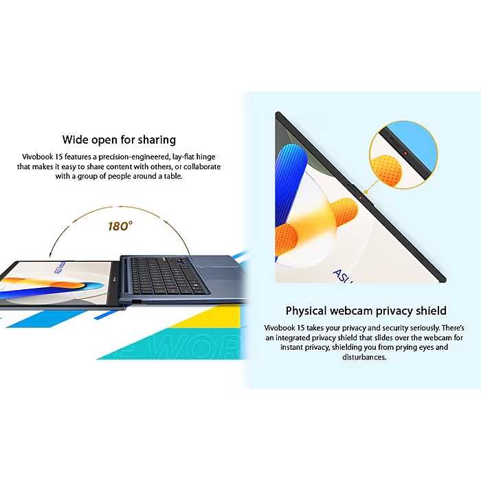 Asus Vivobook 15 FHD Нов, Windows 11 с Подсветка