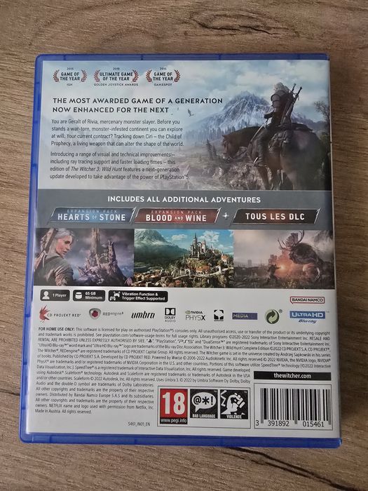 Игра на ps5 ведьмак