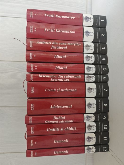 Colecția Dostoievski, Adevărul, Completa, 12 vol, Stare Foarte Buna