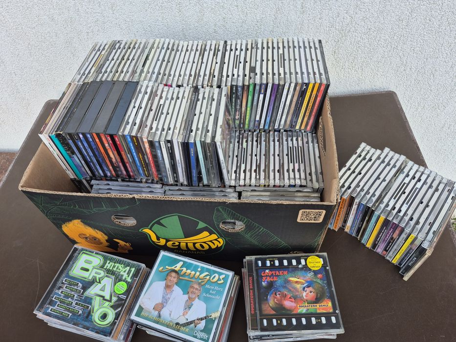 Vând Lot 100 CD cu muzica usoara mixta straina
- Tot lotul de 100 CD cu muzică usoara mixta straina 500 lei (aproximativ 5lei /1CD)
100 x 5 = 500lei