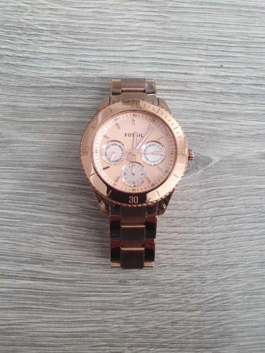 Ceas Fossil Stella ES2859, auriu rose