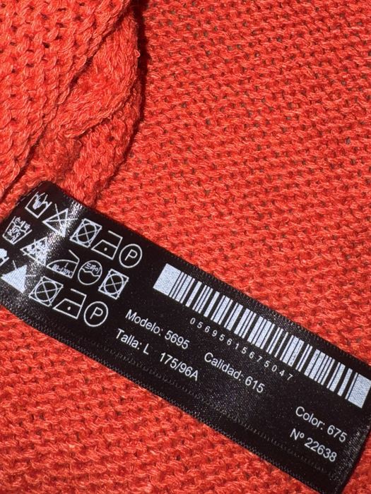 Bluza rosu / portocaliu marimea L - Massimo Dutti
