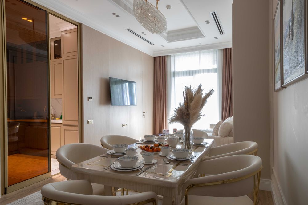 2 -комнатная квартира премиум -класса Nest One Авторским ремонтом