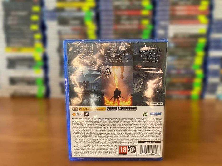 Новый PS5 диск Demon's Souls Большой Выбор Игр