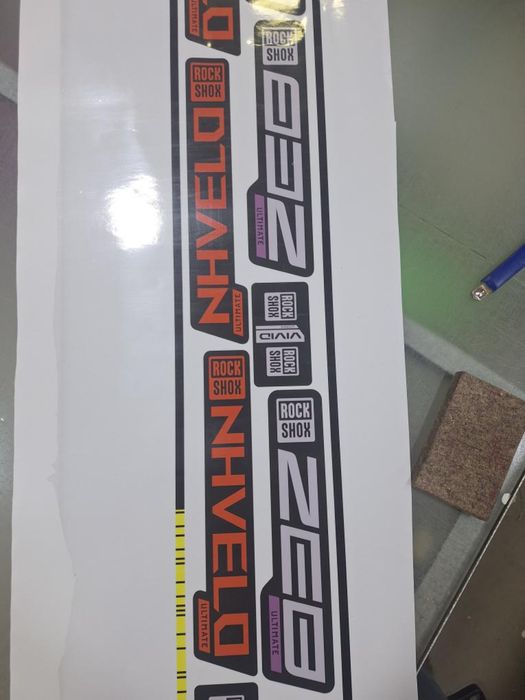 Stickere furca si shock bicicleta