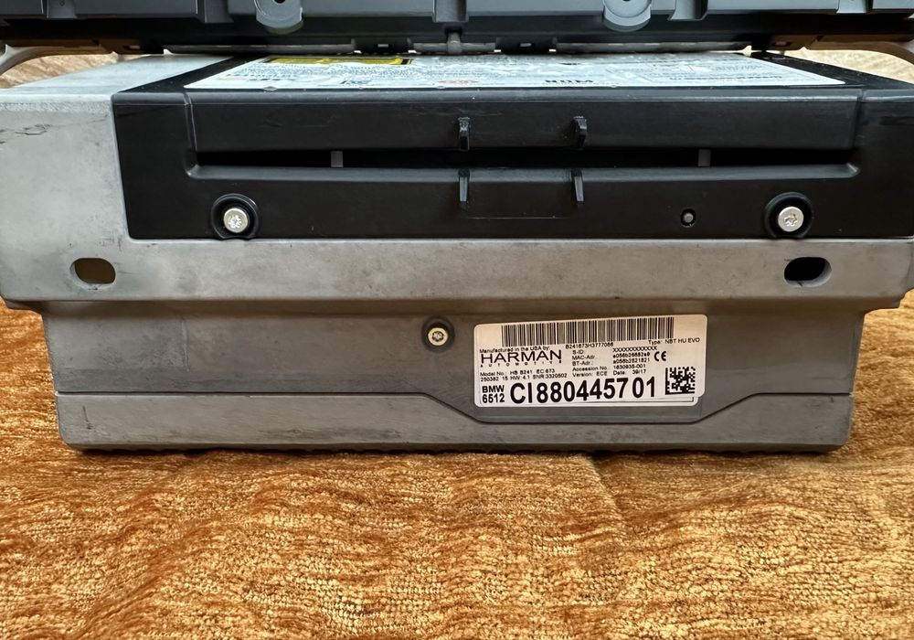 Navigatie NBT BMW X3 F25, X4 F26 : Unitate / Display / Joystick