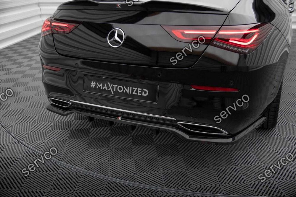 Prelungire bara spate Mercedes CLA C118 Coupe 2019- v6 - Maxton Design