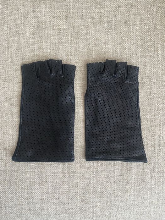 Перчатки кожаные