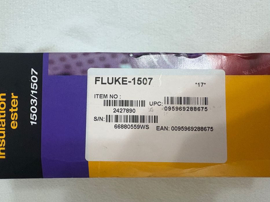 FLUKE 1507 Tester de izolație