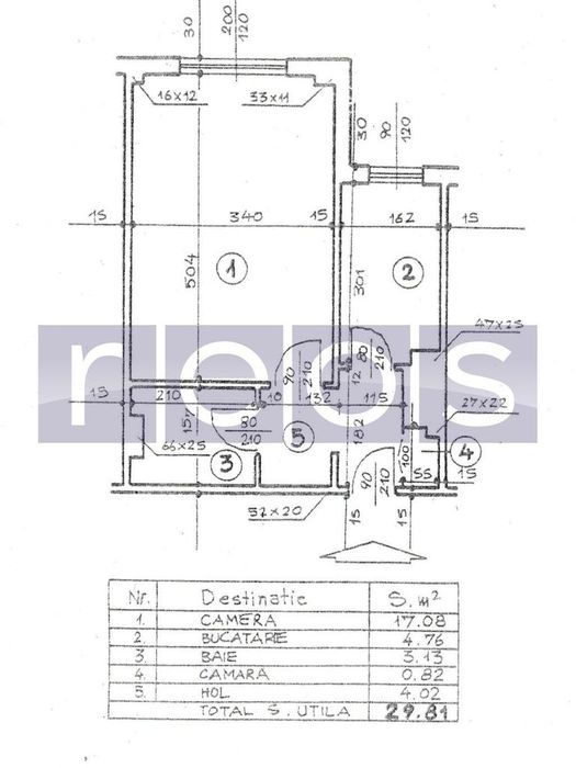 Vanzare Garsoniera Mobilata Si Utilata  - Tineretului