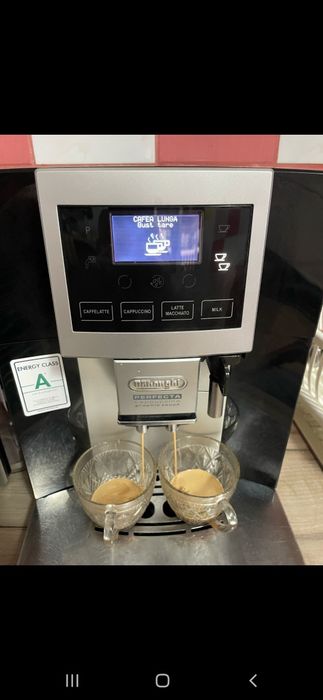 Expresor Delonghi perfecta cappuccino grape touch