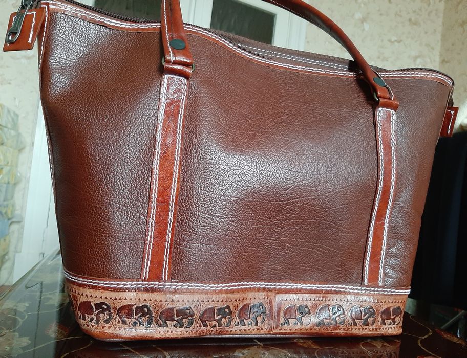 Сумка из натуральной кожи!