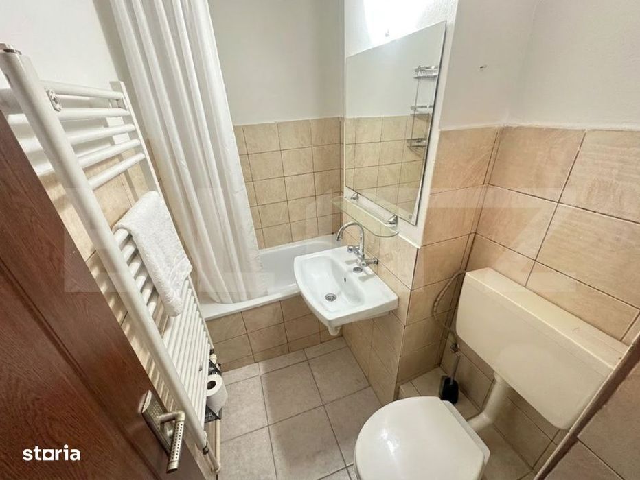 Apartament 2 camere, semidecomandat, 40 mp, zona Micro – mobilat si