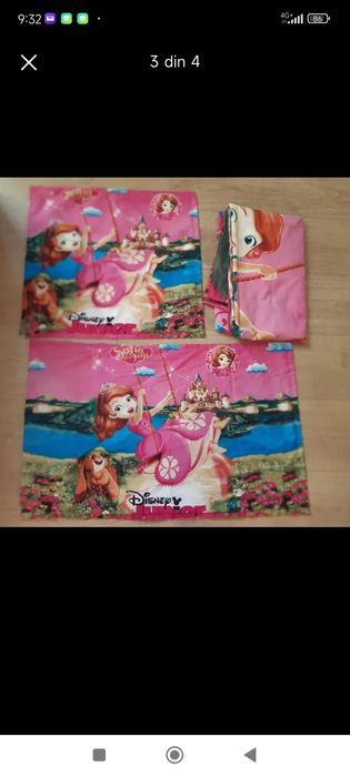 Lenjerie pat bumbac ranforce stare foarte buna