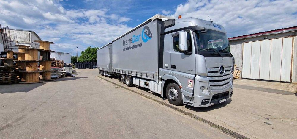 Jumbo Tandem MERCEDES ACTROS 120mc EURO6