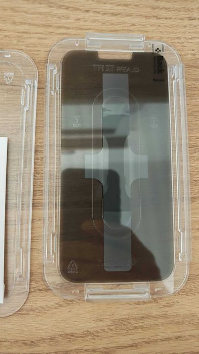 Folie sticla cu montare SPIGEN Glas.tR EZ FIT  pentru iphone 13 pro max si iphone 14 plus, casti fir MMTN2ZM/A pt. Apple, husa ESR iphone 13 pro max