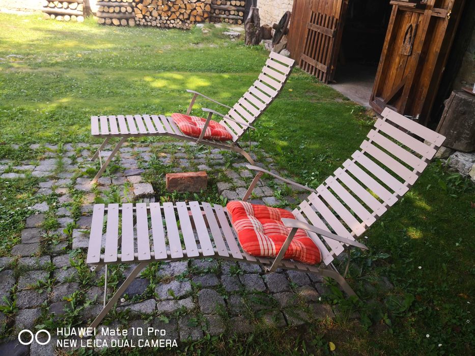 Sezlong de gradina din metal