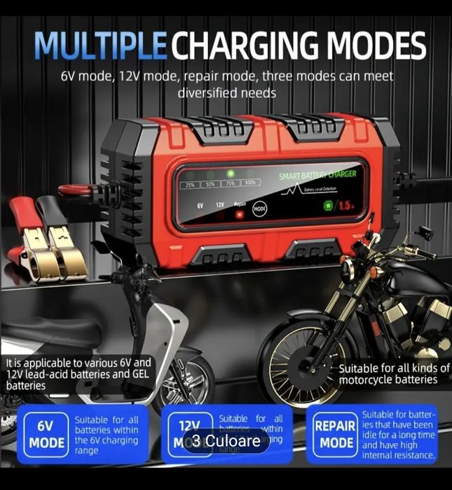 Vand redresor 6V/12V pentru motociclete,scutere, triciclete,nou