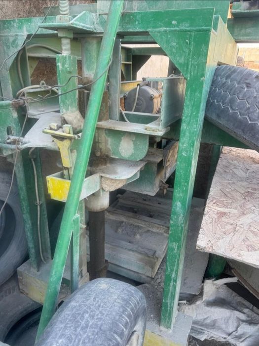 Пескоблочный станок