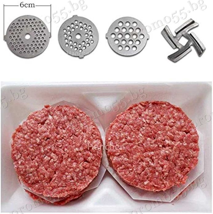 Електрическа Месомелачка 2800W с Остриета от Неръждаема Стомана