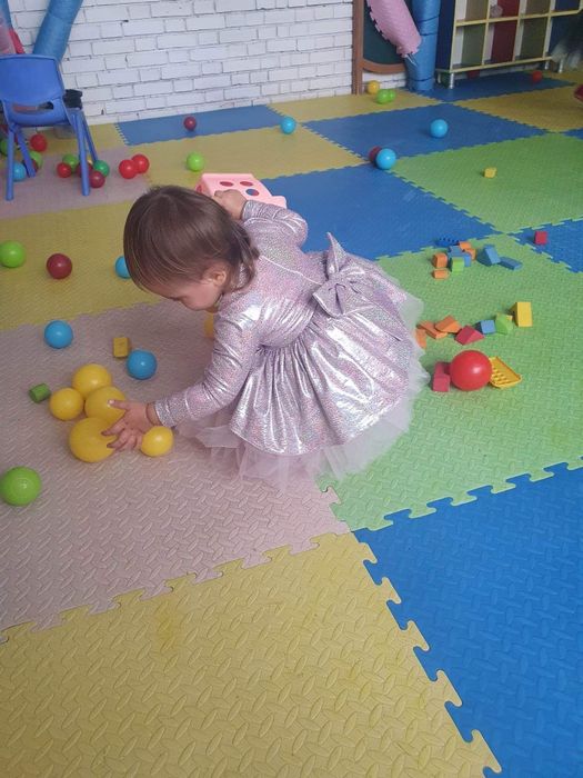 Детска официална рокля- 86 см