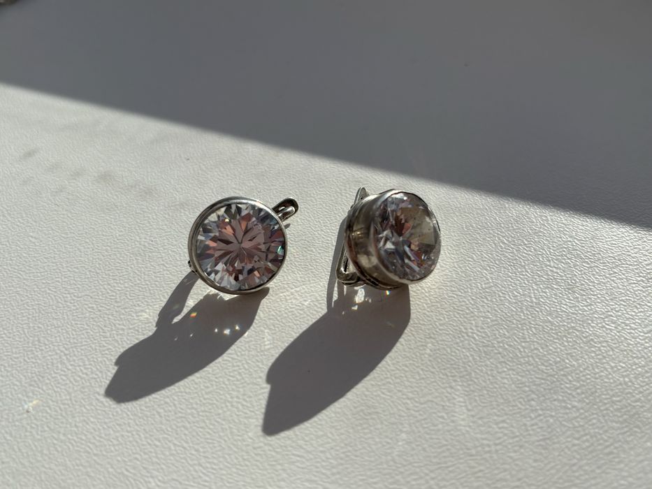 Серьги серебряные