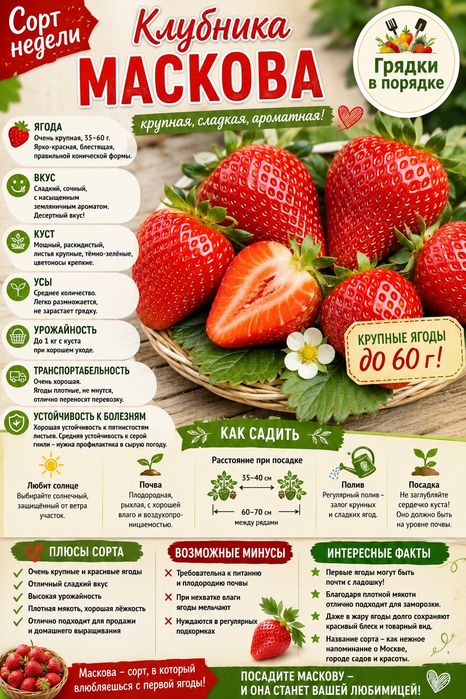 Продам саженцы клубники