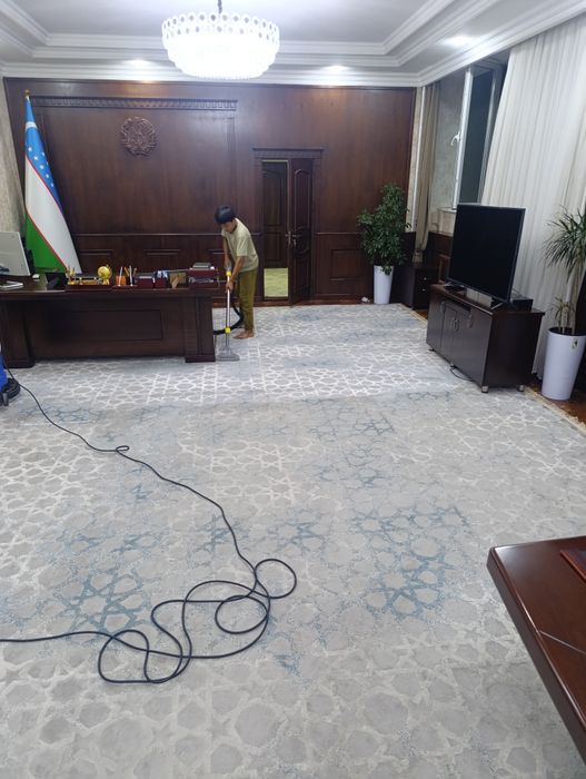 Gilam, parda, jalyuzi, yumshoq mebel va joyida yuvish xizmati