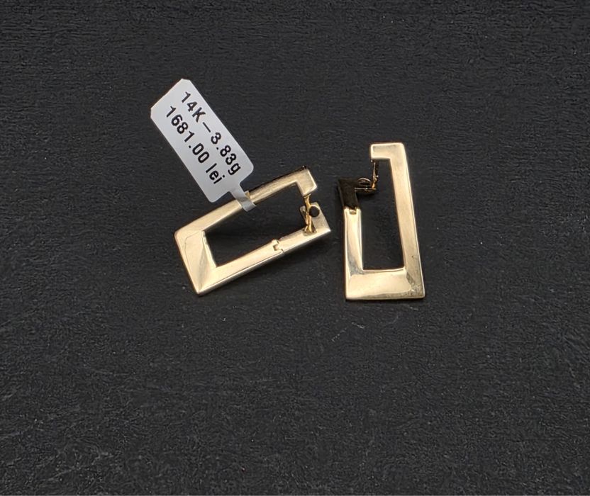 Cercei Aur 14K 3.83gr