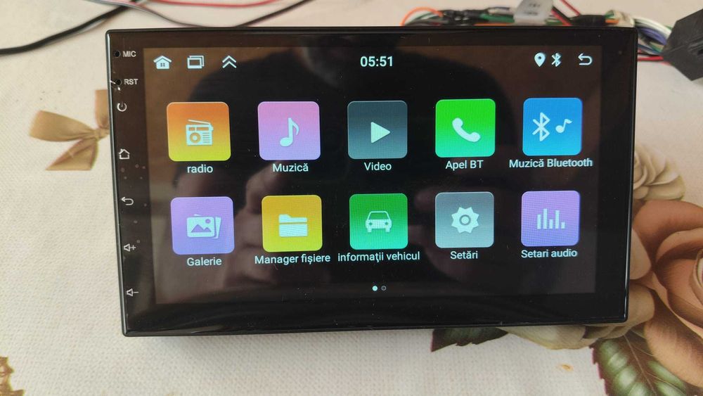Navigație Auto Android - 2GB RAM / 32GB ROM - Ecran Touchscreen