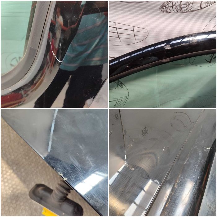 Ușă Față Stânga Citroen Berlingo Comercial / Van Negru Onix Cod Culoare EXY 2018 / [2008-2018] / 9002Z3 (3B)