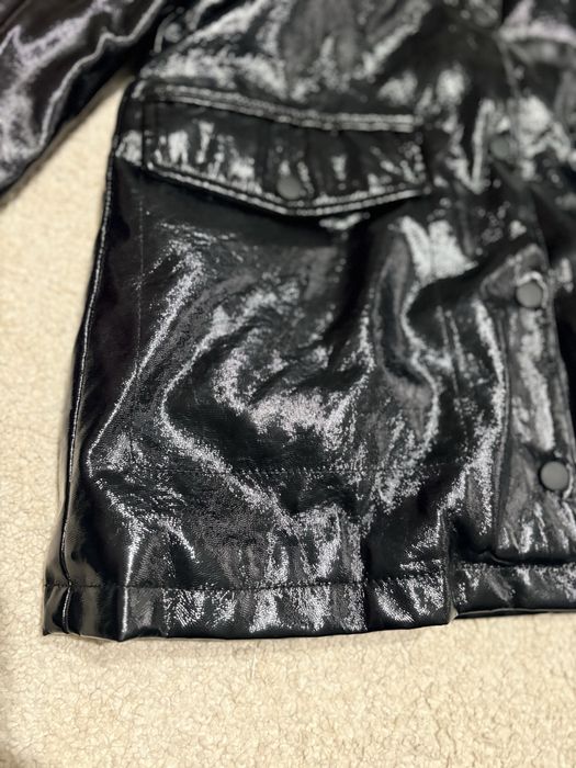 Geaca fetite Zara, neagra, impermeabila, 10 ani