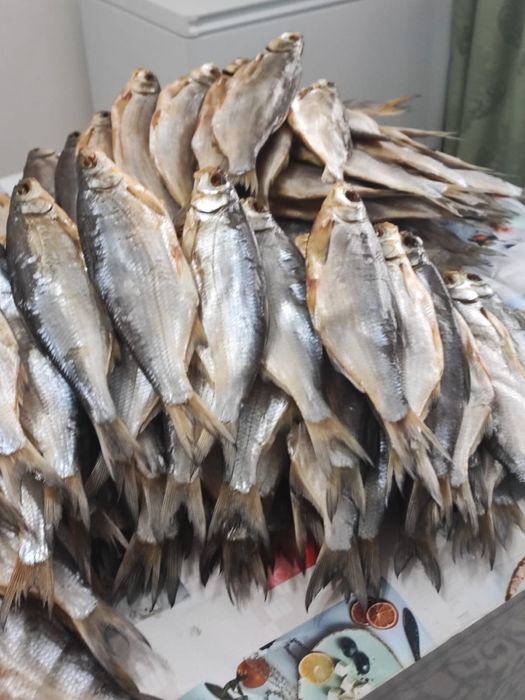 Вяленый рыбец , свежий