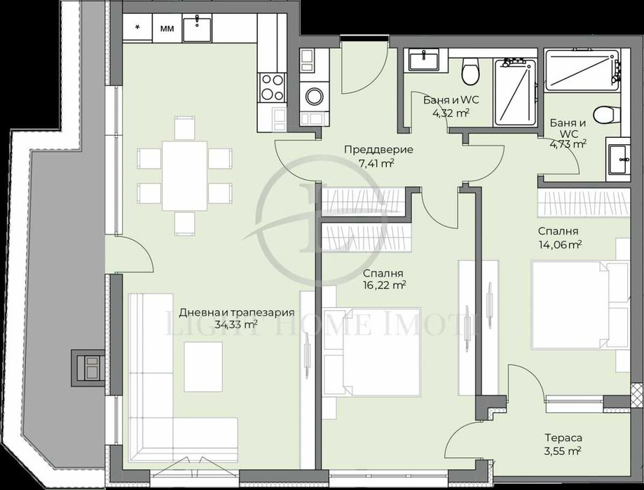Продава се Тристаен апартамент в Пловдив, Христо Смирненски - 141 кв.м за 1200 €/кв.м - Снимка #3