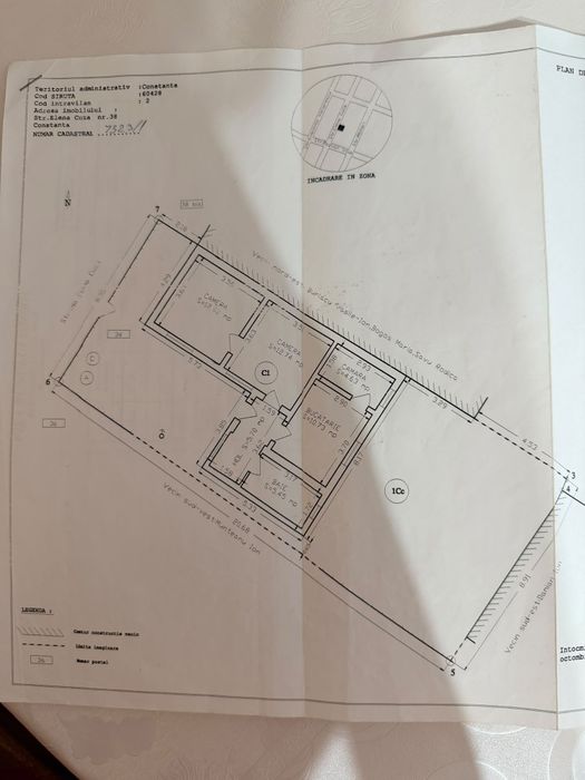 Casă 3 camere + teren 190 mp | Zona Brătianu | Centrală gaz | Curte proprie | 149.900 €