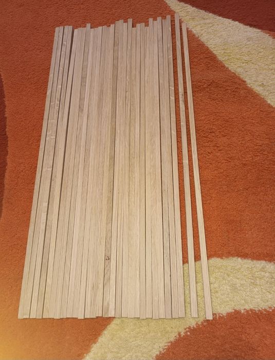Дъбови пръчки за кафез за птици.Дължина 60 см.Бройката 1 лв.