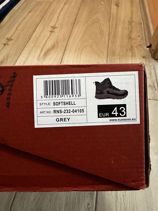 Runners Softshell 43 планински боти