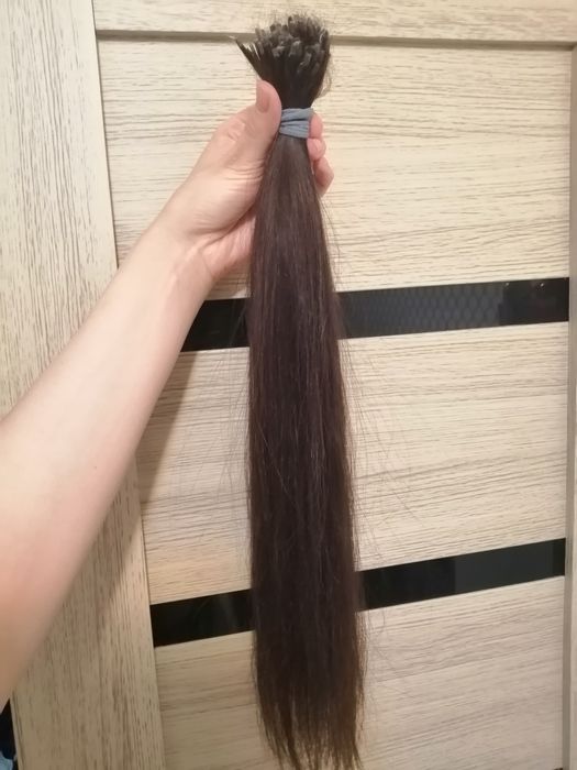 Волосы натуральные 55 см