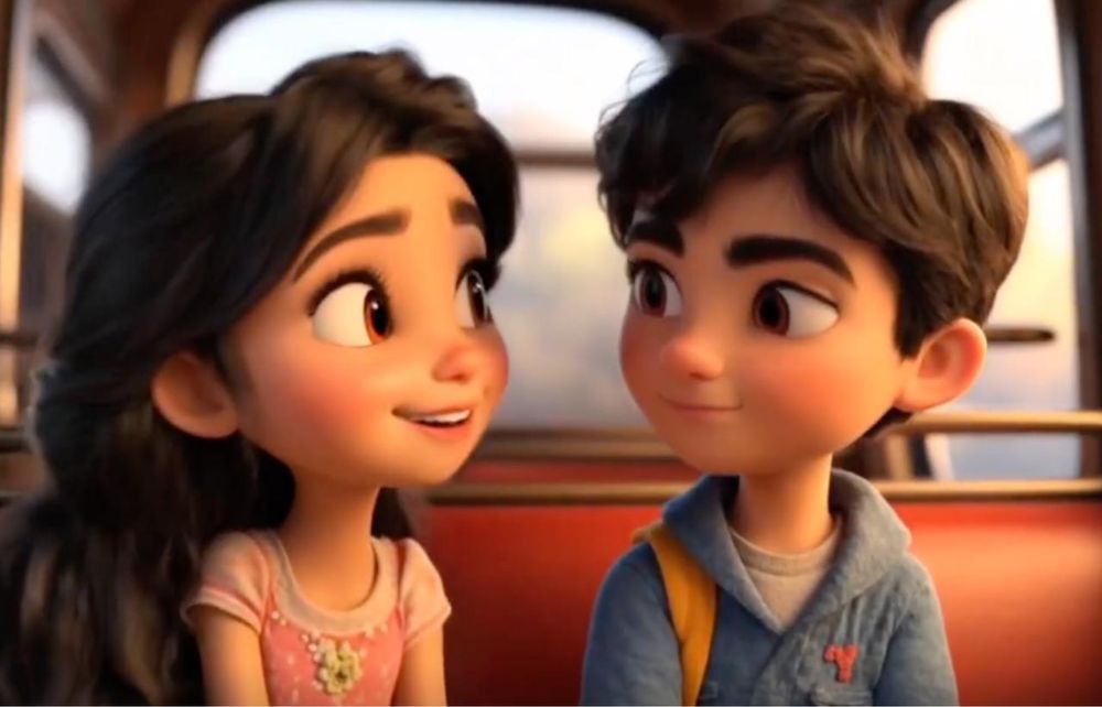 Мультфильм/Lovestory в стиле PIXAR, Disney