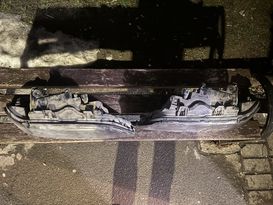 Фары фара на бмв до рест