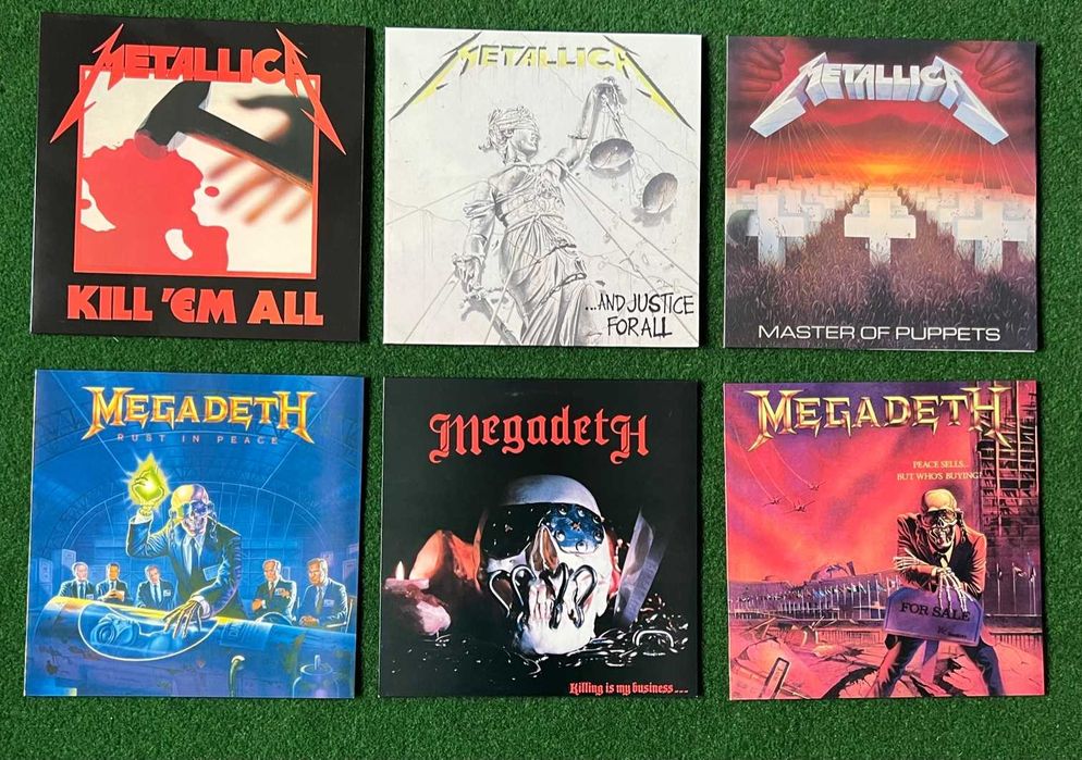 Нови Грамофонни Плочи Metallica Megadeth