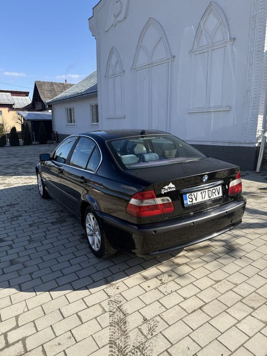 BMW Seria 3 E46 Facelift 2004 negru 2.0 diesel 150 CP 6+1 trepte Euro 4