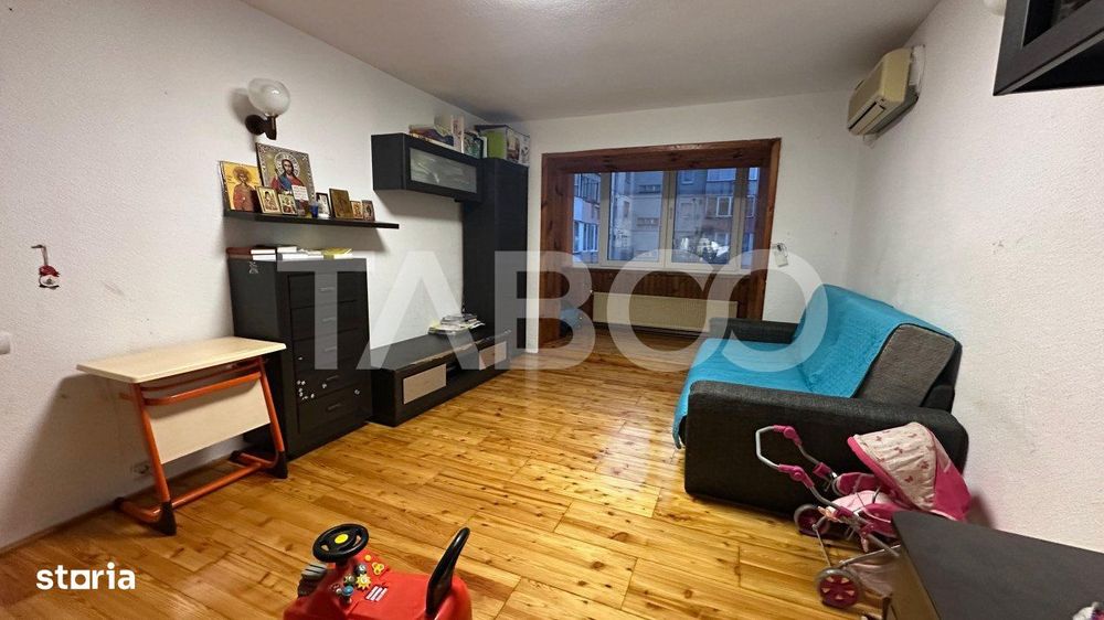 Apartament 3 camere 70 mpu  zona Turnisor Sibiu mobilat utilat