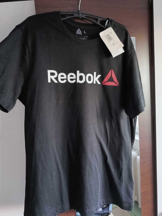 Reebok Performance Pure Cotton T-Shirt Mens Size Large