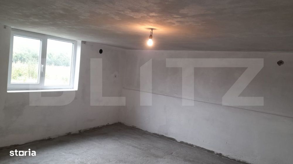 Casa semifinisata in zona linistita | Chirales (20 km de Bistrita)
