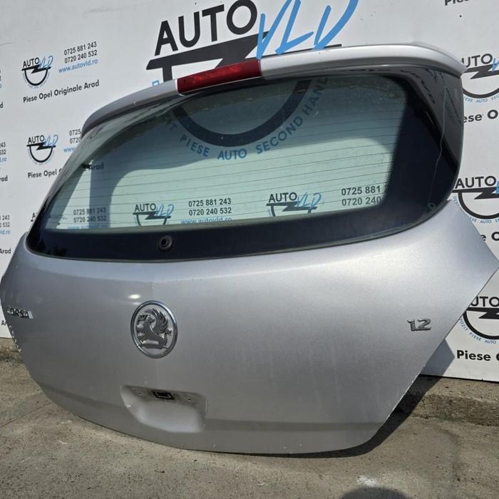 Haion cu luneta Z157 gri Opel Corsa D facelift