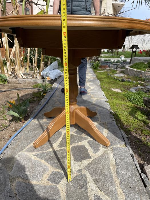 Кухненска маса - масив дъб