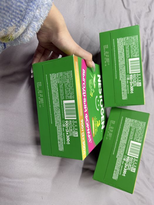 Продам 3 коробки смеси нестожен